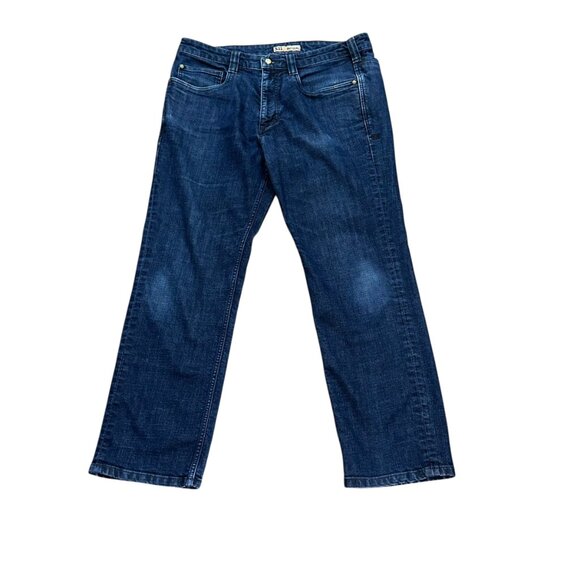 5.11 Tactical Defender Flex Dark Wash Denim Jeans 34/30 - Picture 1 of 8
